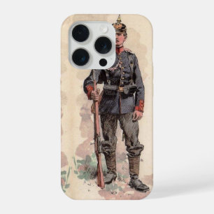 Coque iPhone 15 Pro Soldat de l'Allemagne impériale prussienne en unif