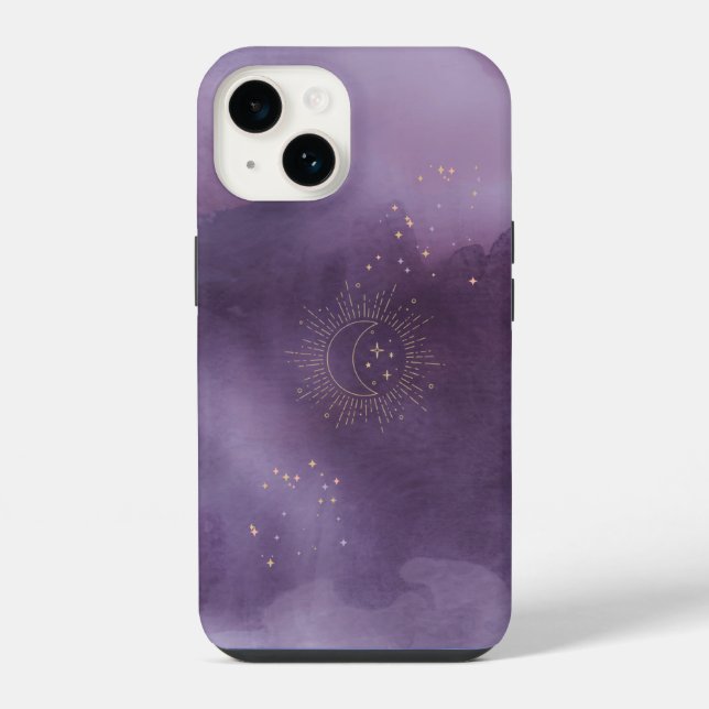 Coque iPhone Soleil et Lune (Verso)