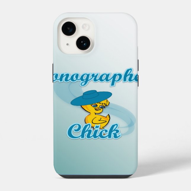 Coque iPhone Sonographe Chick #3 (Verso)