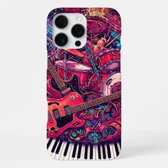 Coque iPhone Sons visuels (Verso)