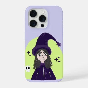 Coque iPhone 15 Pro Sorcière Charmante Colère Mignonne