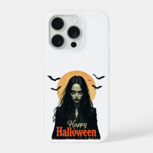 Coque iPhone 15 Pro Sorcière gothique d'Halloween