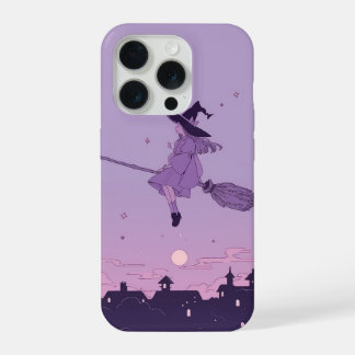 Coque iPhone 15 Pro Sorcière Minimaliste