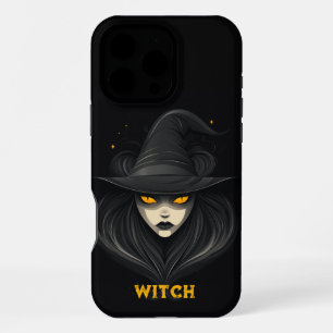 Coque iPhone 16 Pro Max Sorcière noire en colère