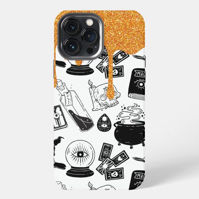 Coque iPhone Sorcières Casquettes et potions (Verso)