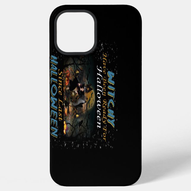 Coque iPhone Sorcières Ont Déjà Prêt Pour Halloween (Verso)
