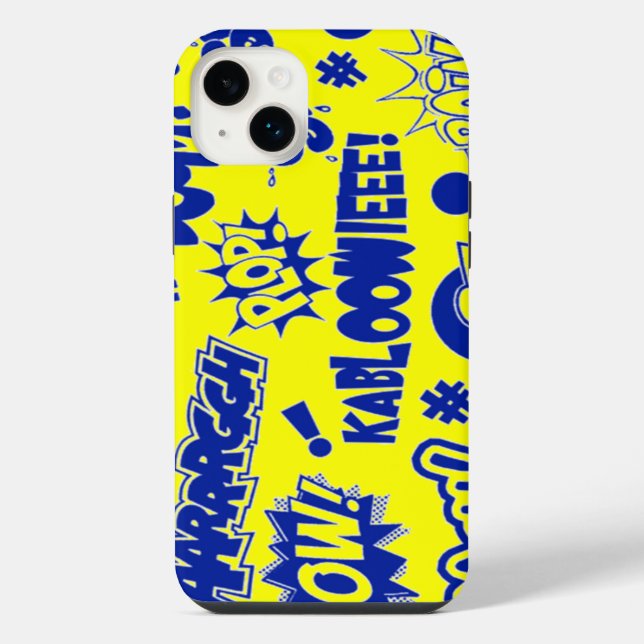 Coque iPhone Sorties comiques rétro (Verso)