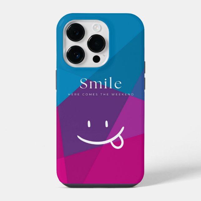 Coque iPhone Sourire (Verso)