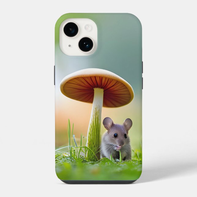 Coque iPhone Souris Sous Un Champion (Verso)