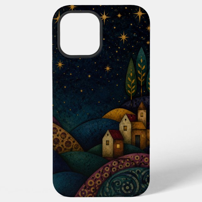 COQUE iPhone SOUS LE CIEL ÉTOILÉ BLEU (Verso)