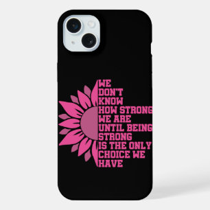 COQUE iPhone 15 PLUS SOUTIEN ET SENSIBILISATION AU CANCER DU SEIN