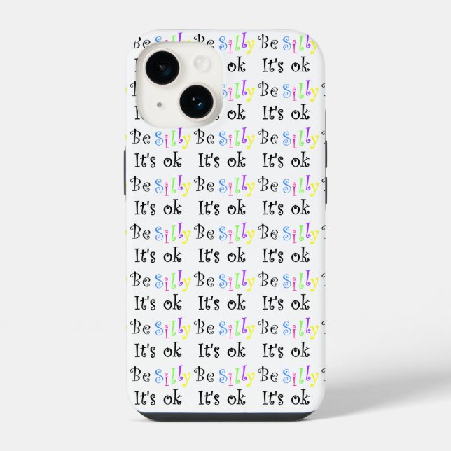 Coque iPhone Soyez idiot, ça va (Verso)