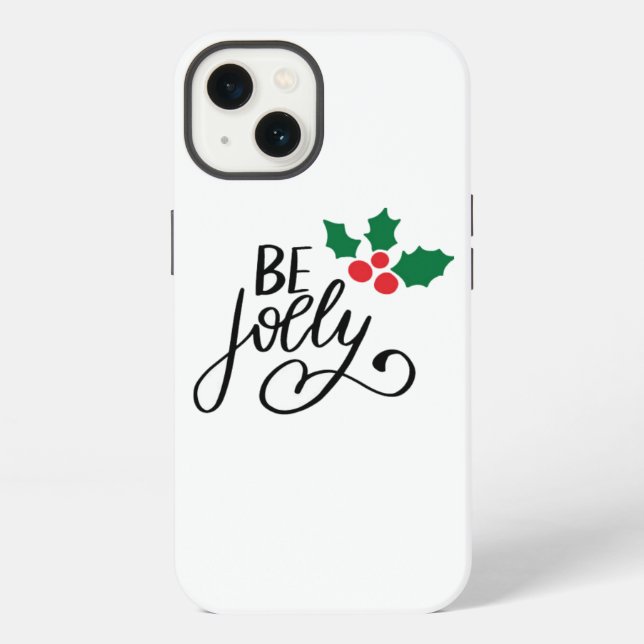 Coque iPhone Soyez joyeux (Verso)