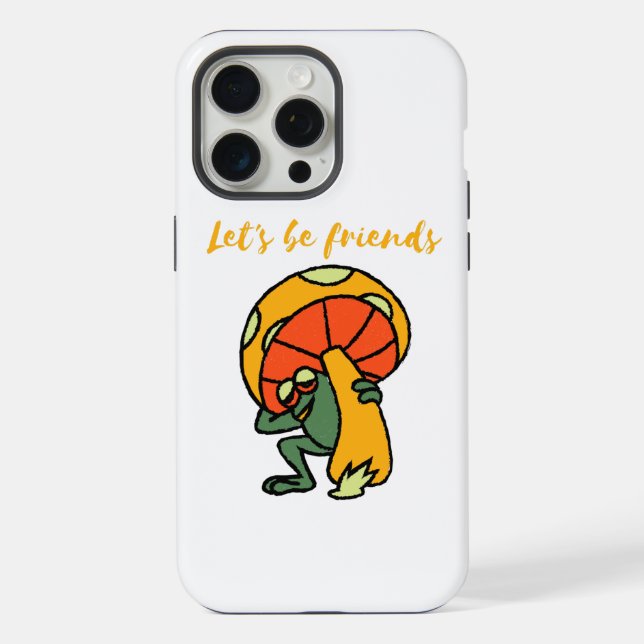 Coque iPhone soyons amis (Verso)