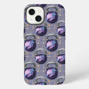 Etui iPhone 13 Space Galaxy Kettlebell