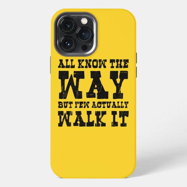 Coque iPhone Spaghetti Western de style Bouddhisme Zen (Verso)