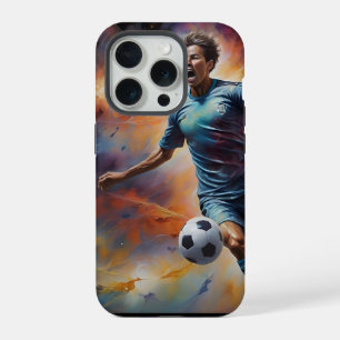 Coque iPhone 15 Pro Spatiale Nebula Soccer
