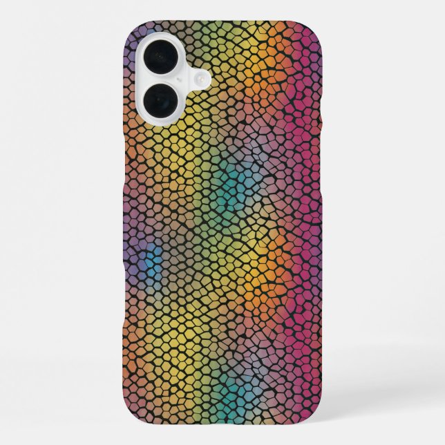 Coque iPhone Spectre Hexagon Radiant (Verso)