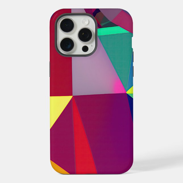 Coque iPhone "Spectrum Shift : A Vivid Abstraction" (Verso)