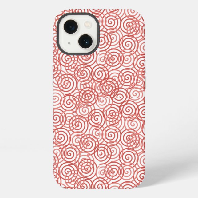 Coque iPhone Spirales Bohèmes (Verso)