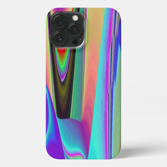 Coque iPhone Spirit of Summer Breeze, Rainbowart Abstrait 3D (Verso)
