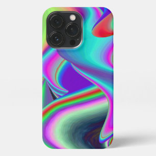 Etui iPhone 13 Pro Spirit of Summer Breeze, Rainbowart Abstrait 3D