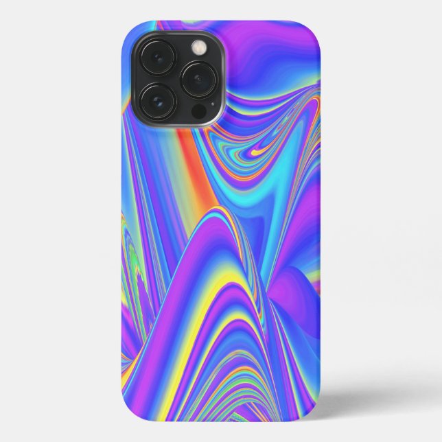 Coque iPhone Spirit of Summer Breeze, Rainbowart Abstrait 3D (Verso)