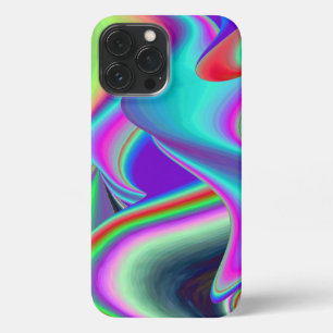 Etui iPhone 13 Pro Max Spirit of Summer Breeze, Rainbowart Abstrait 3D