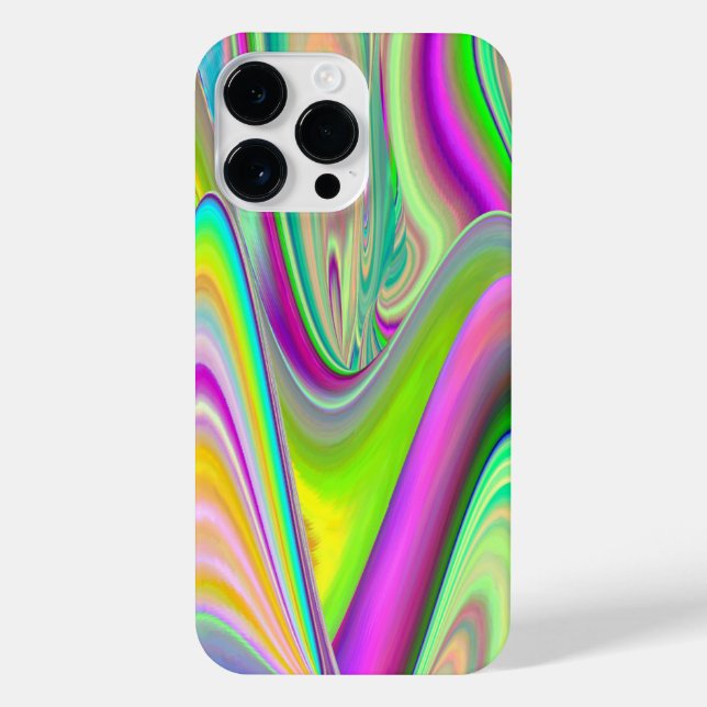 Coque iPhone Spirit of Summer Breeze, Rainbowart Abstrait 3D (Verso)