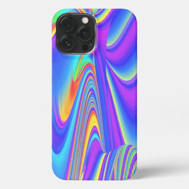 Coque iPhone Spirit of Summer Breeze, Rainbowart Abstrait 3D (Verso)