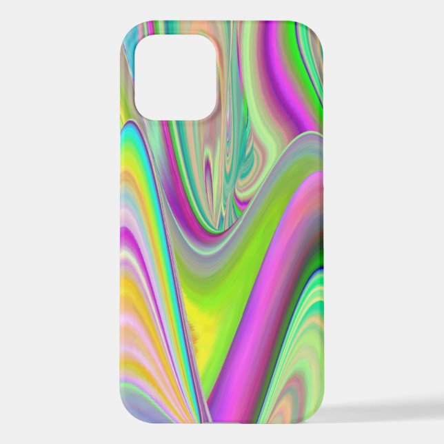 Coque iPhone Spirit of Summer Breeze, Rainbowart Abstrait 3D (Verso)