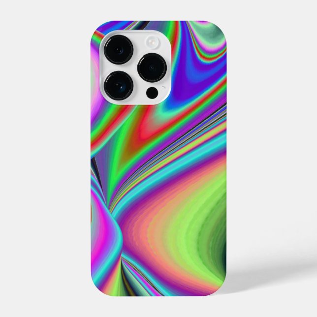 Coque iPhone Spirit of Summer Breeze, Rainbowart Abstrait 3D (Verso)