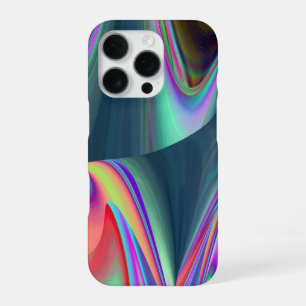 Coque iPhone 16 Pro Spirit of Summer Breeze, Rainbowart Abstrait 3D