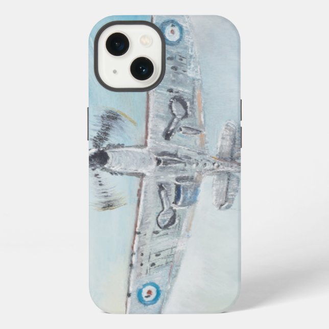 Coque iPhone SPITFIRE. 'As de Pique'. 2014. (Verso)