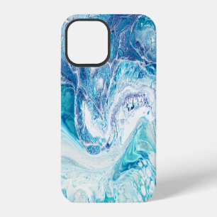 Coque iPhone 12 Splash couleur : Acrylique Abstrait Arrière - plan