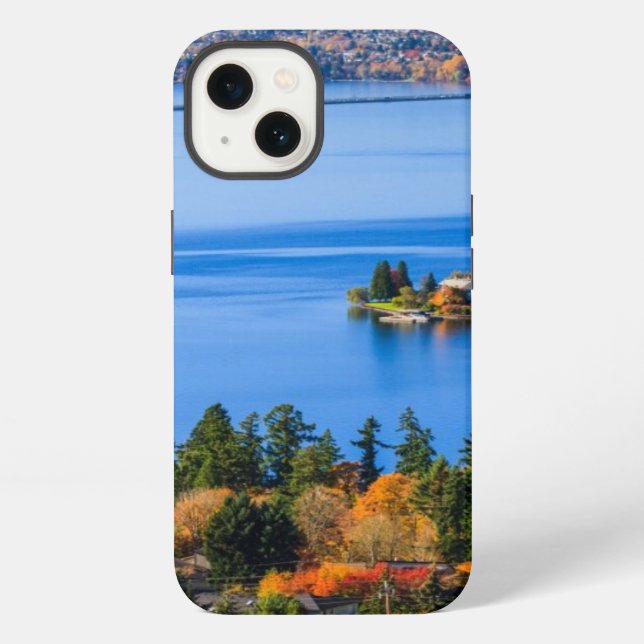 Coque iPhone Splendid colors of fall at Bellevue (Verso)