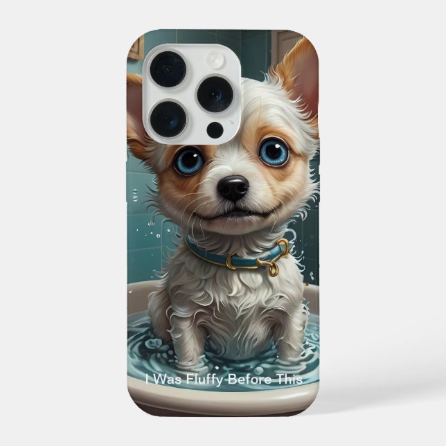 Coque iPhone Splish Splash Cute Funny Posters avec citations (Verso)
