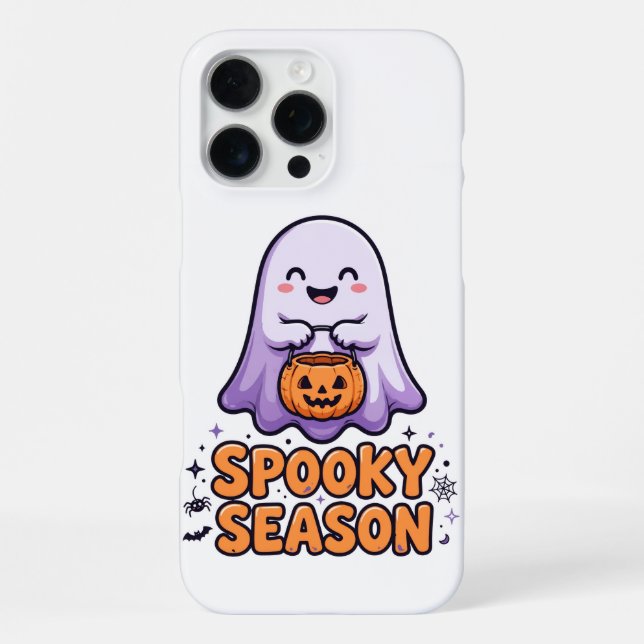 Coque iPhone Spooky Season Ghost iPhone 16 Pro Max Case (Verso)