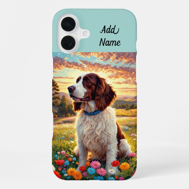 Coque iPhone Springer Spaniel  (Verso)
