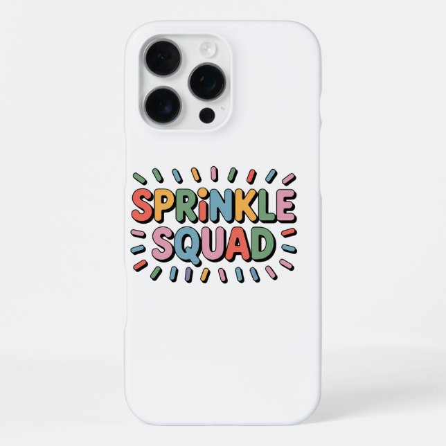 Coque iPhone Sprinkle Squad | Baby Sprinkle (Verso)