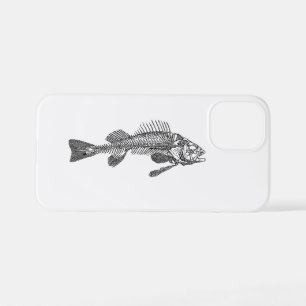 Coque iPhone 12 Mini Squelette de poisson