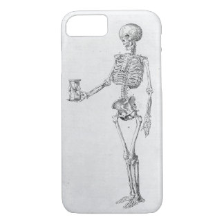 Coque iphone squelettique de gravure