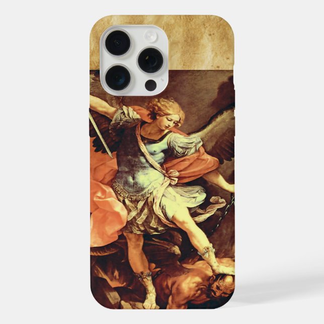 Coque iPhone St. Michael l'Archange (Verso)