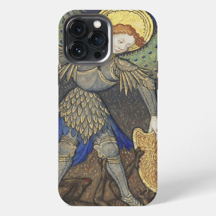 Etui iPhone 13 Pro Max St. Michel l'Archange avec Diable