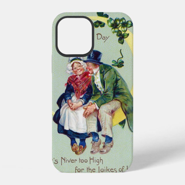 Coque iPhone St. Patrick's Day, Vintage (Verso)
