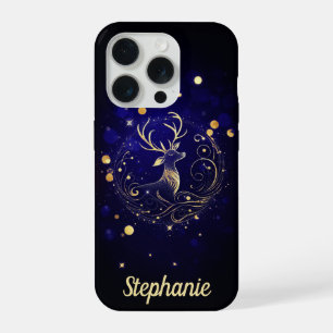 Coque iPhone 15 Pro Stade radiant en or