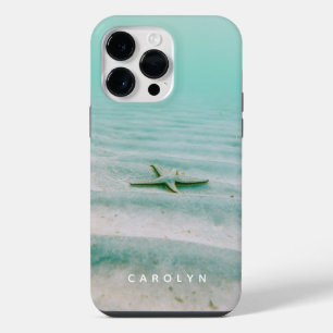 Coque Pour Pour iPhone 14 Pro Max Starfish Summer Vacances tropicales