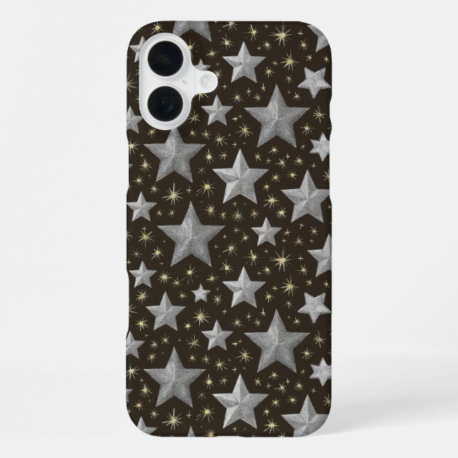 Coque iPhone "Starlit Night Sparkle" (Verso)