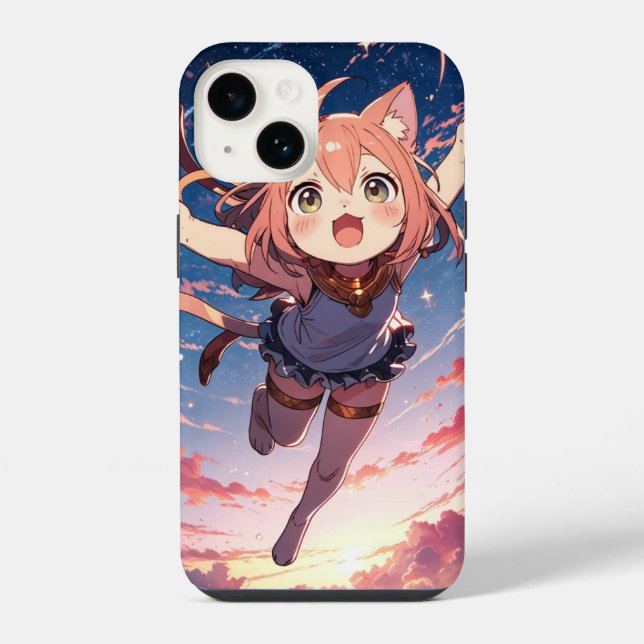 Coque iPhone Starry Chibi (Verso)
