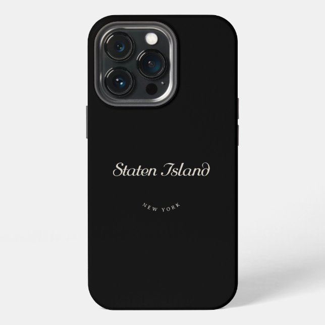 Coque iPhone Staten Island NY (Dos)